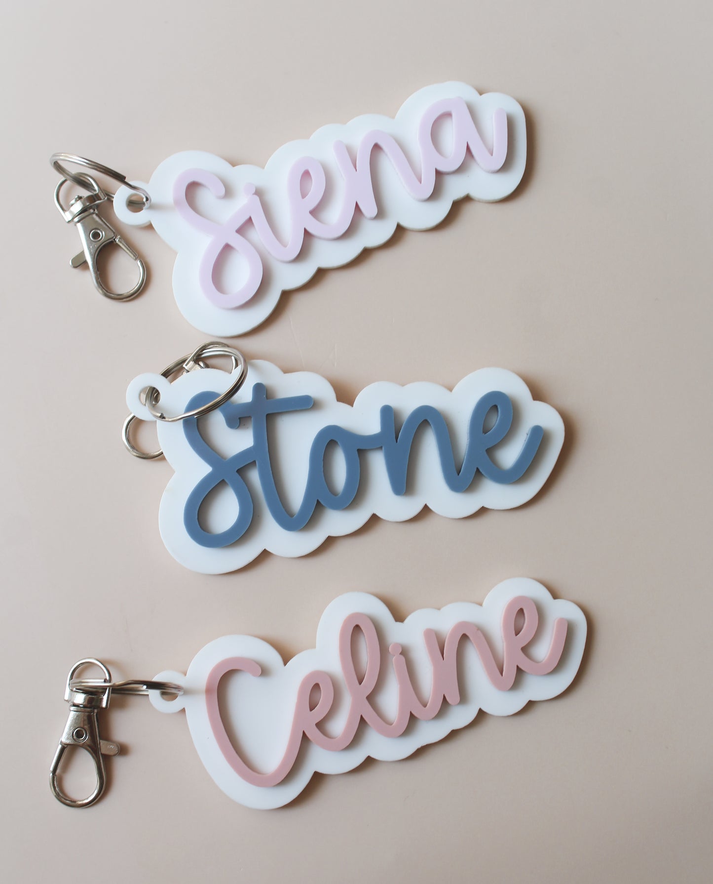 Bag Tag Keychains