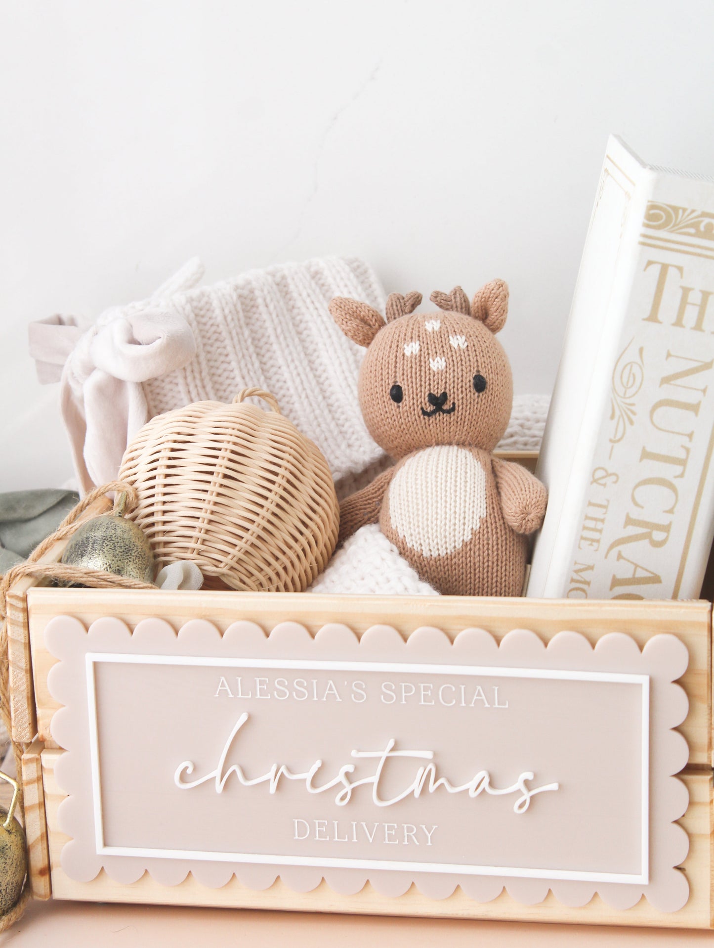 Christmas Crate Plaque - Acrylic