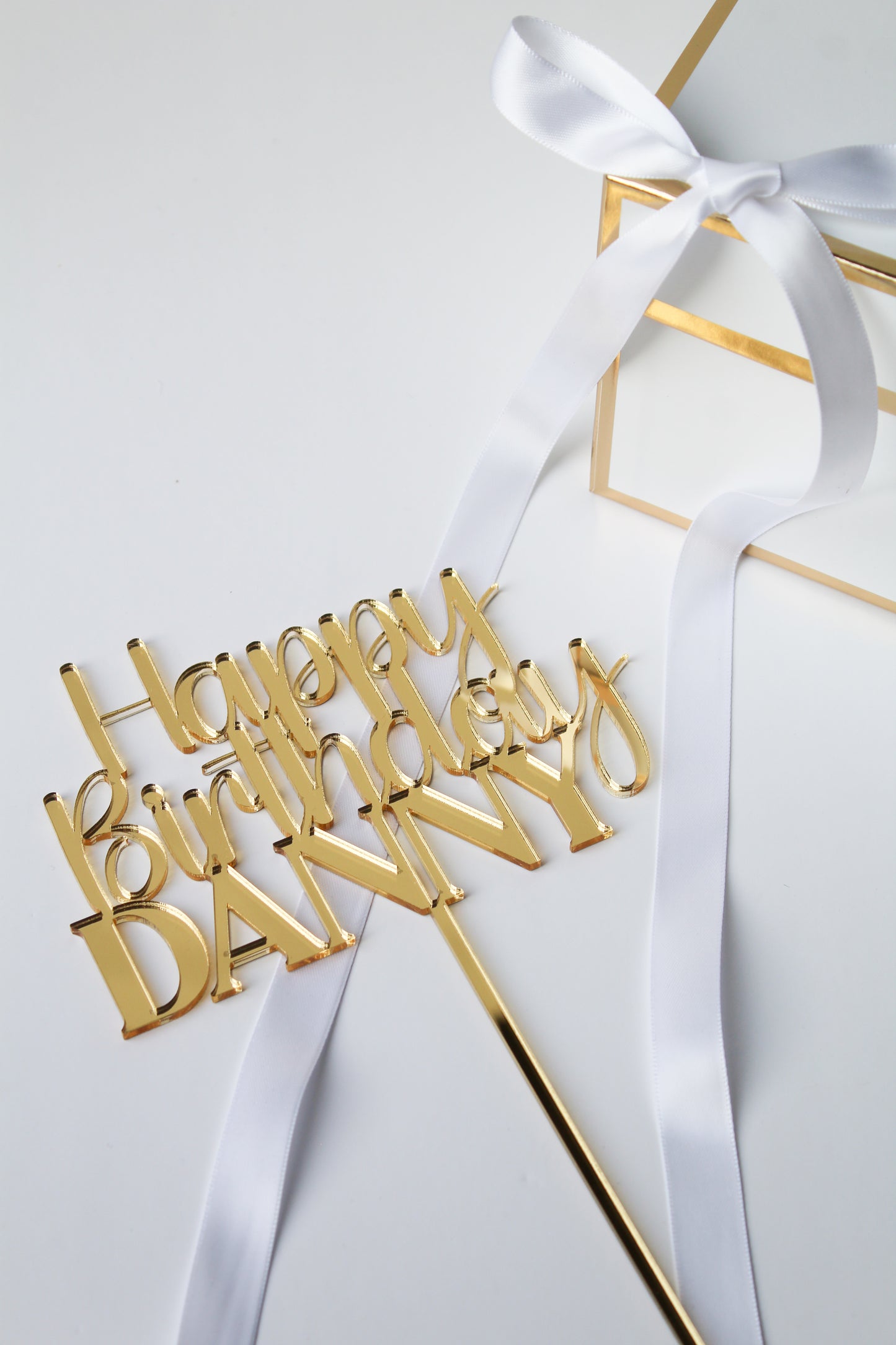 Sparkle & Shine Birthday Cake Topper
