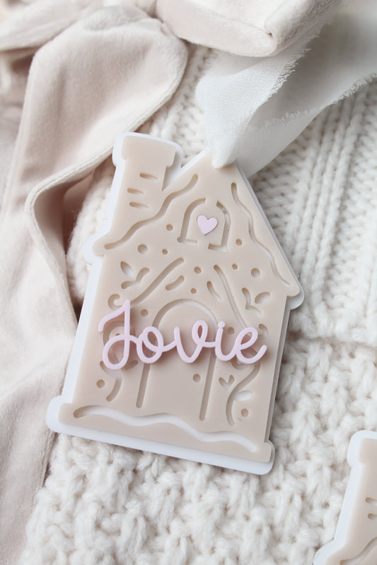 Gingerbread House Ornament 2025