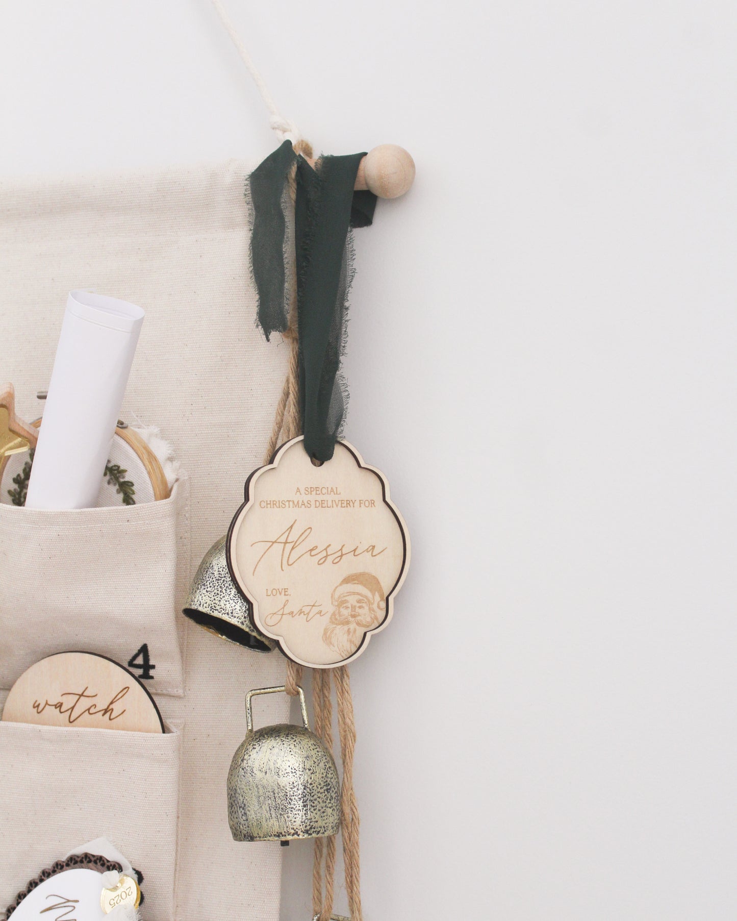 Love, Santa - Custom Christmas Gift Tag