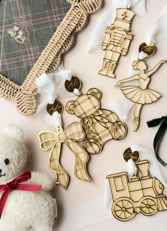 Toymaker’s Treasures - Personalized Christmas Ornament