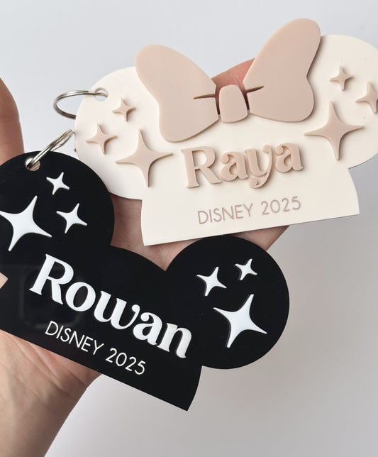 Wish Upon a Star Mouse Bag Tag