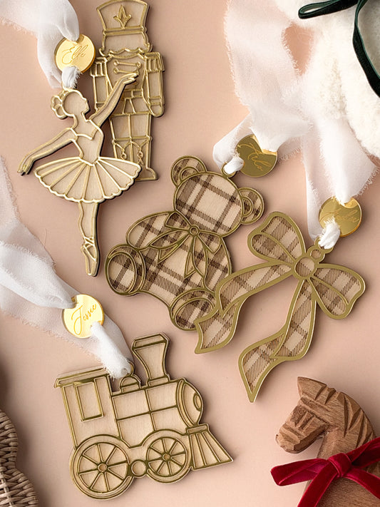 Toymaker’s Treasures - Personalized Christmas Ornament