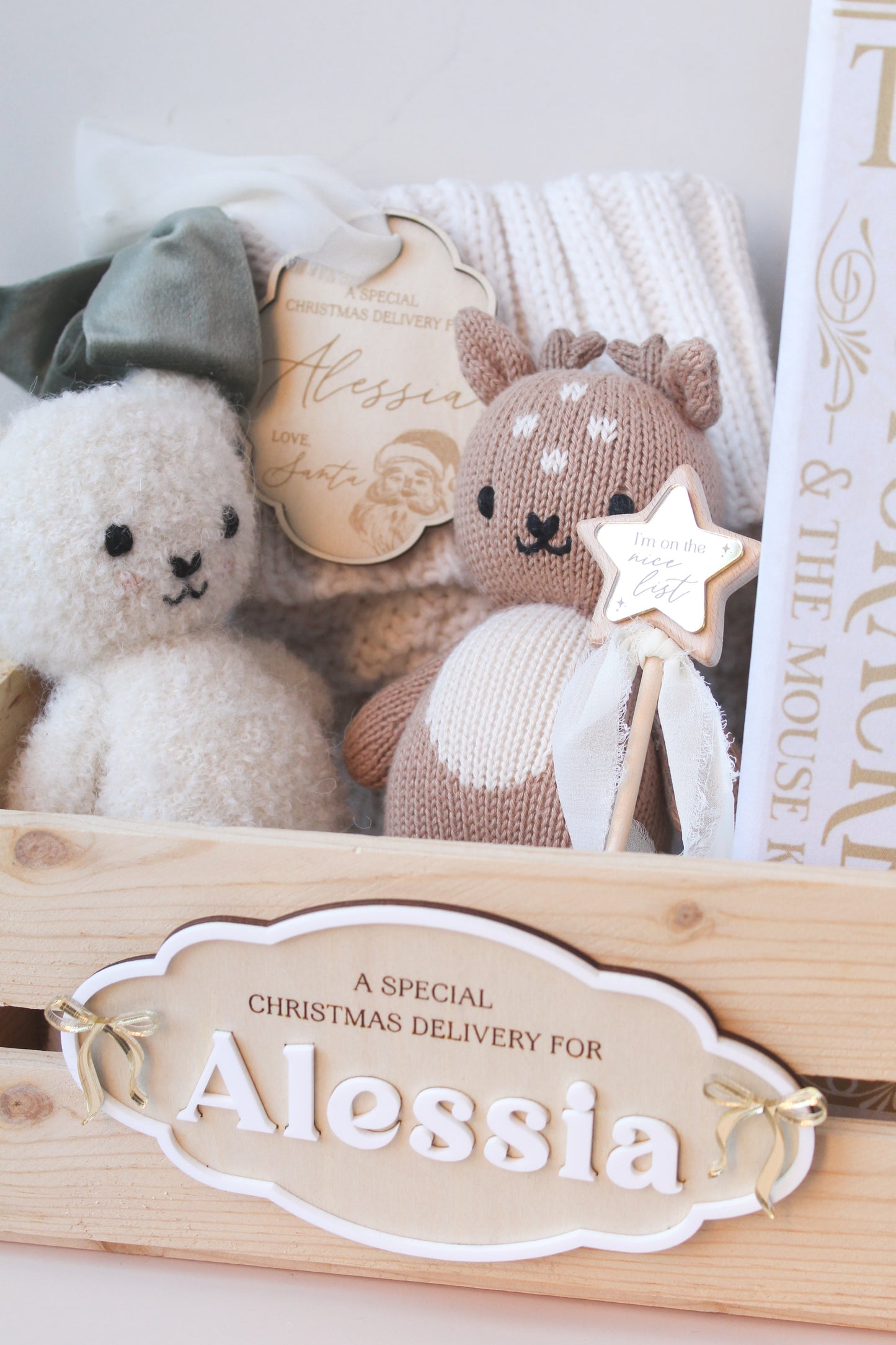 Christmas Crate Plaque