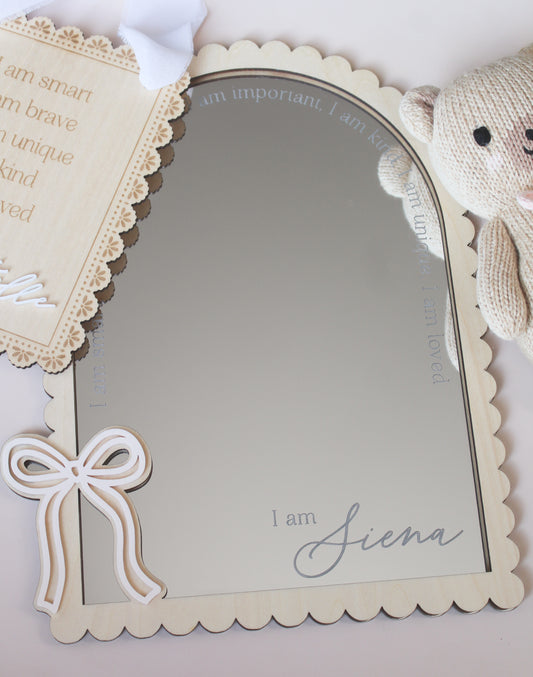 I am Magic Mirror - Positive Affirmation Mirror - Arched