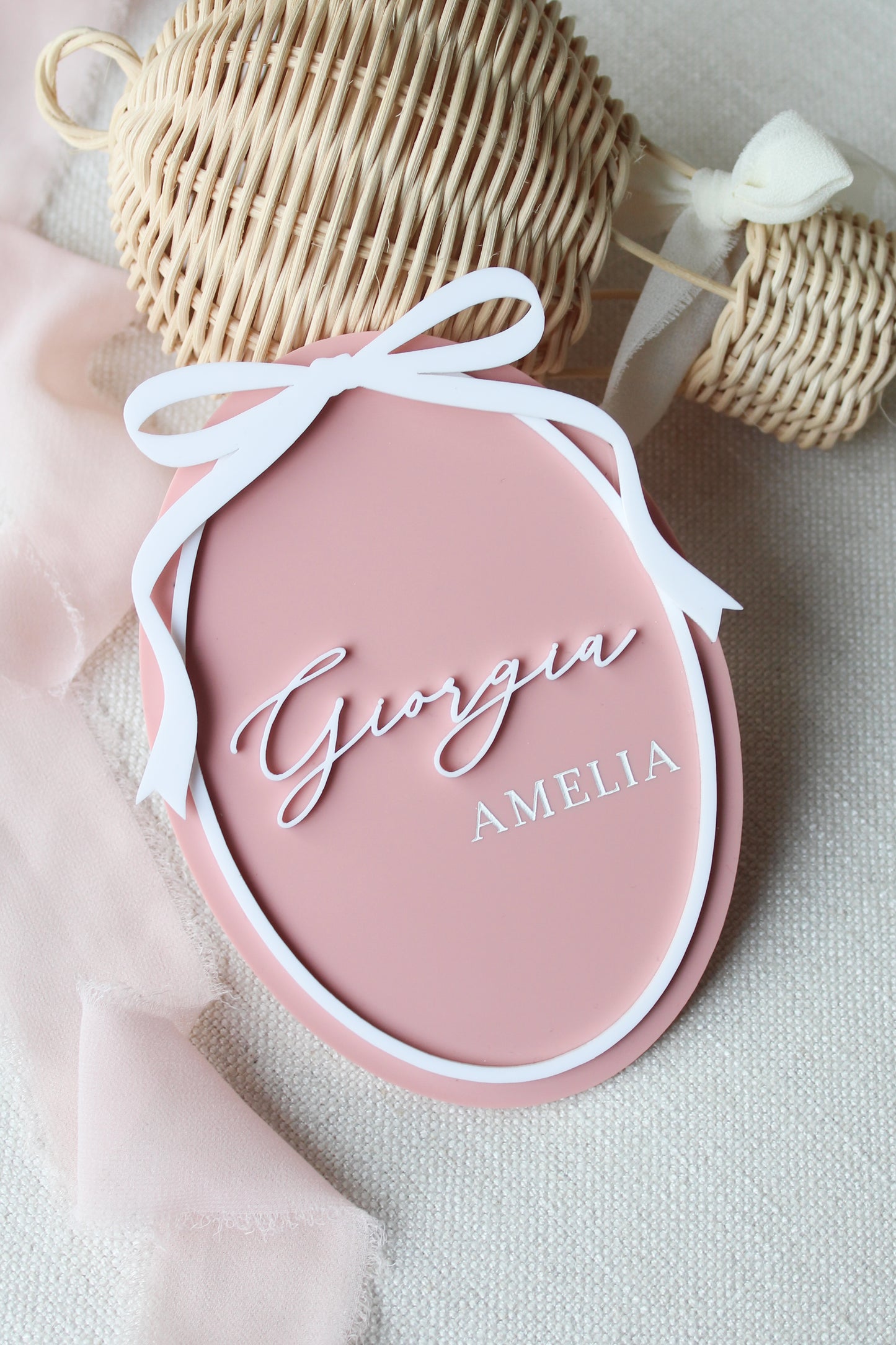 Petite Chérie Name Plaque