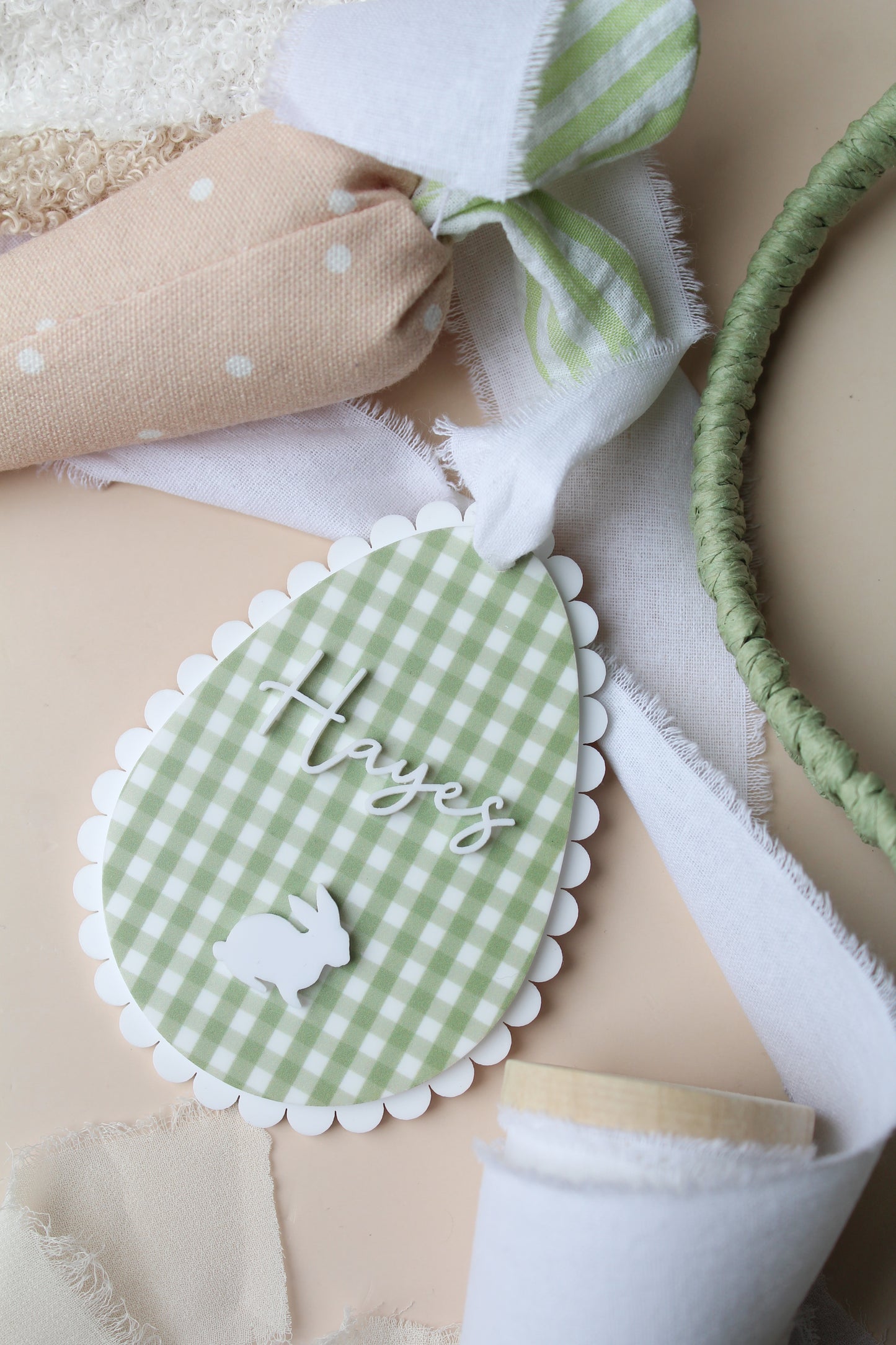 Clover & Co Easter Basket Tag