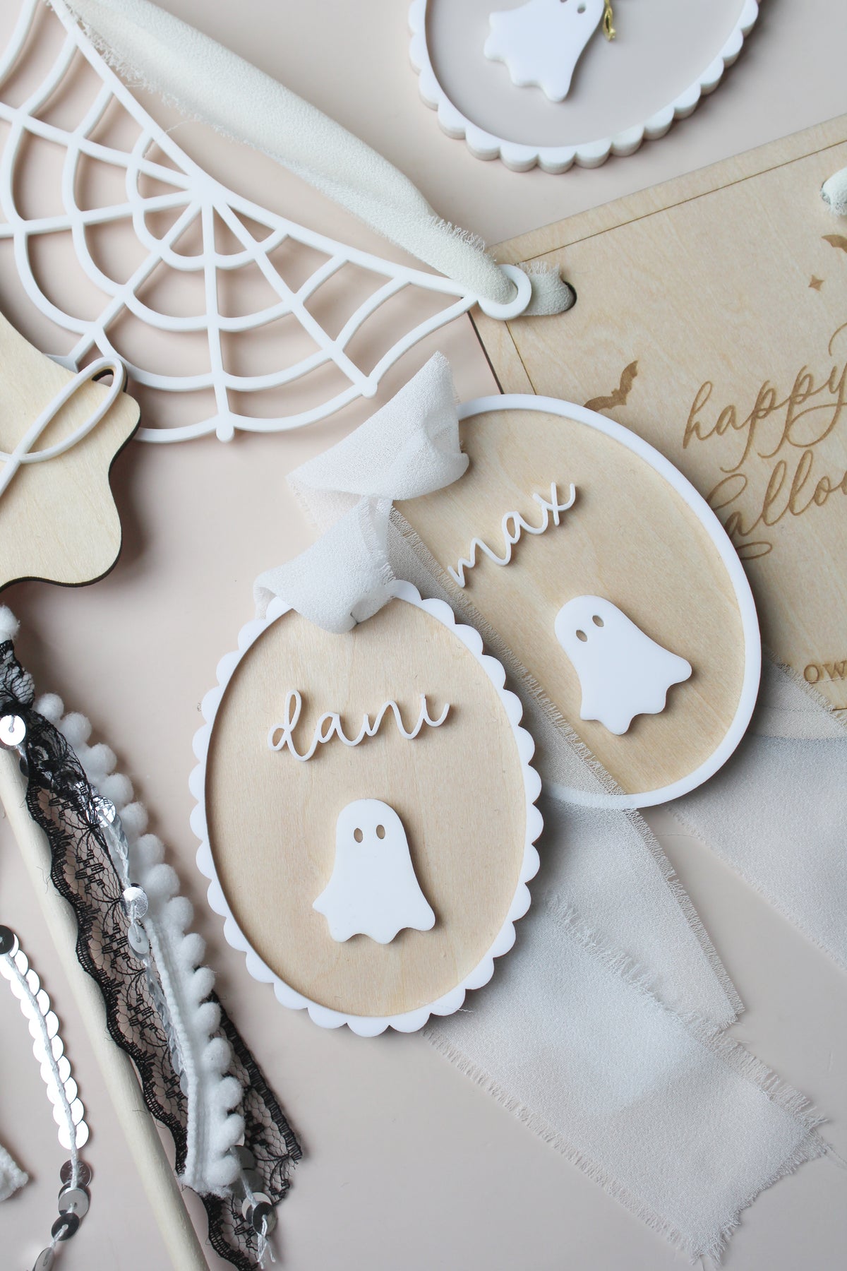 Little BOO Halloween Basket Tag