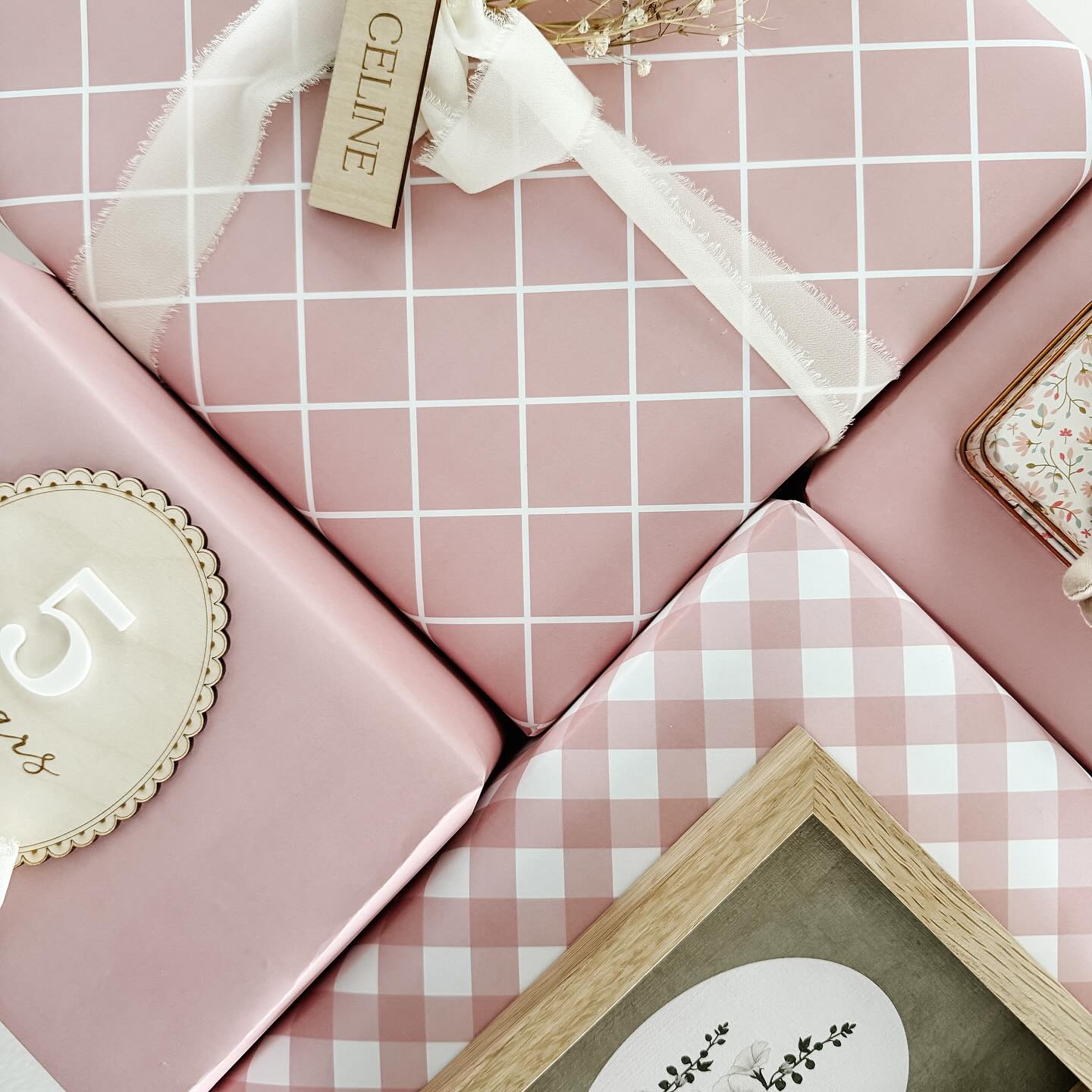 Personalized Gift Tag and Birthday Plaque